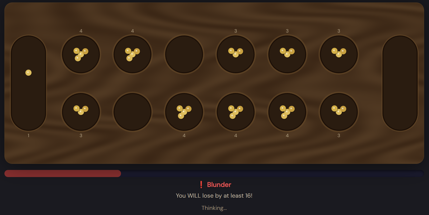 Web UI with eval bar